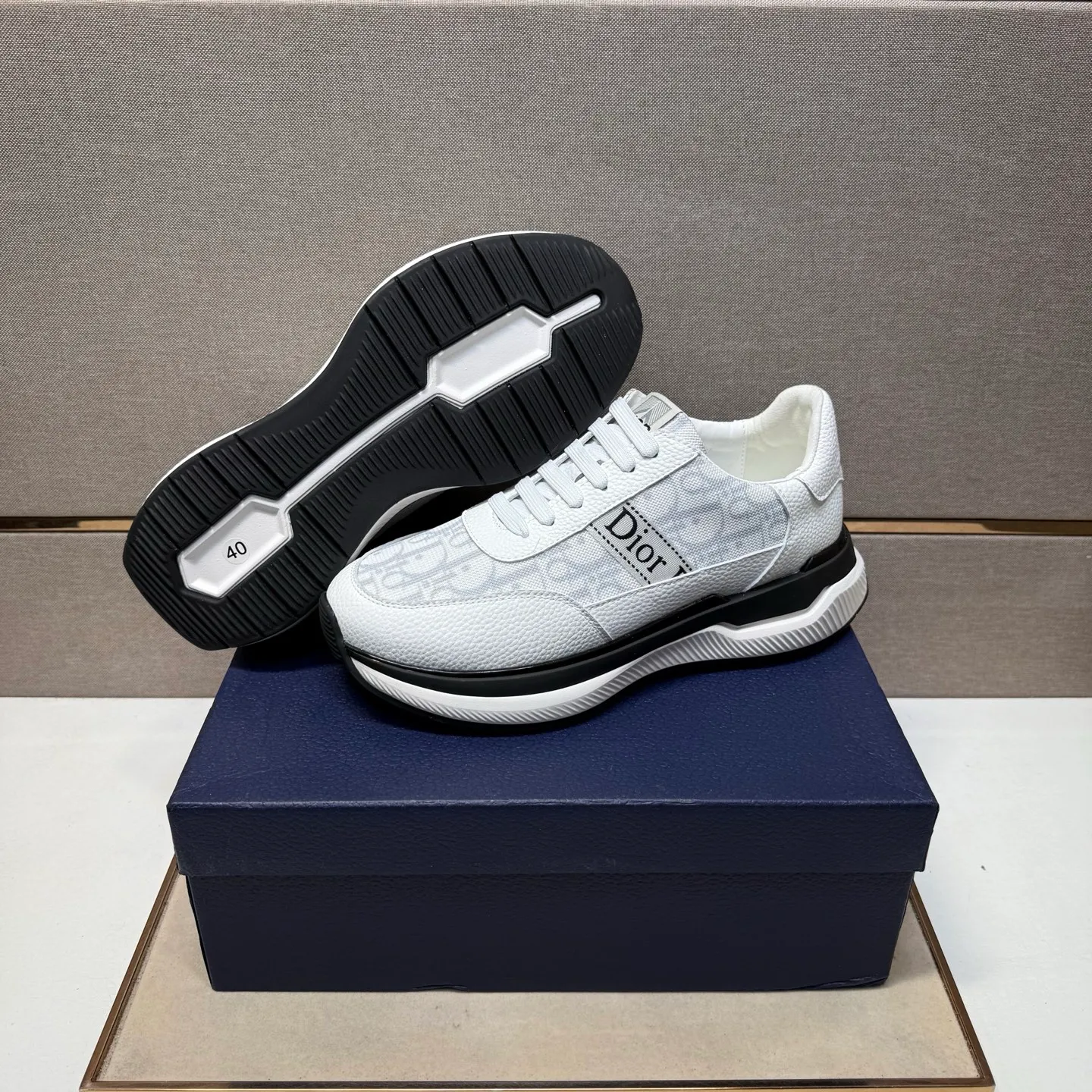 Men's men's shoes 💰pp462 [Dior~] Men's casual shoes 2025z cabinet sales simultaneously 🔶Size: 38-44 #️⃣ 🔷3 colors🔜The upper is made of multi-material splicing➕Mesh lining, comfortable and breathable, sole: original comfortable and wear-resistant outsole, ⚠️real thing📱photographed🎬real thing is better📢📢📢